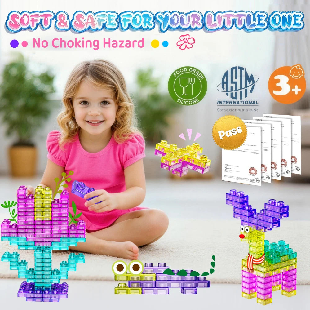 Sensory Soft Building Blocks