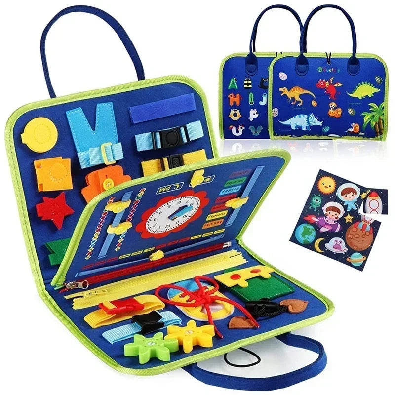 Montessori Felt Busy Board